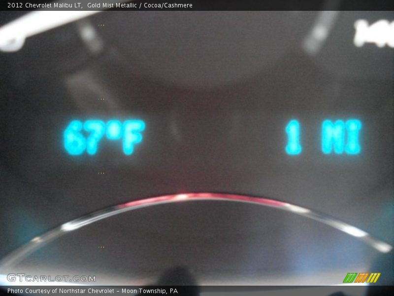 Gold Mist Metallic / Cocoa/Cashmere 2012 Chevrolet Malibu LT