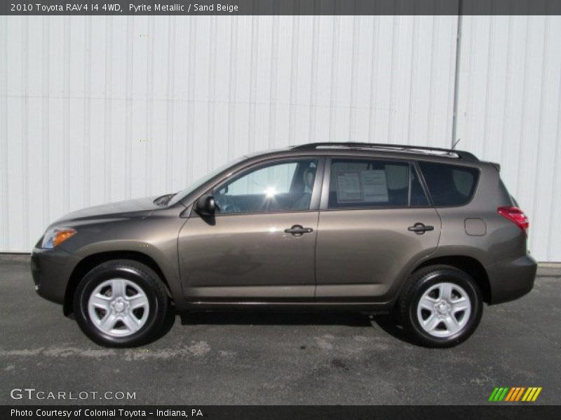 Pyrite Metallic / Sand Beige 2010 Toyota RAV4 I4 4WD