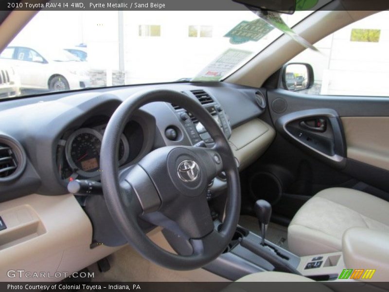 Pyrite Metallic / Sand Beige 2010 Toyota RAV4 I4 4WD