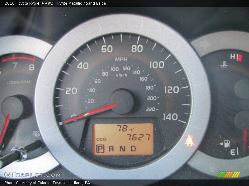 Pyrite Metallic / Sand Beige 2010 Toyota RAV4 I4 4WD