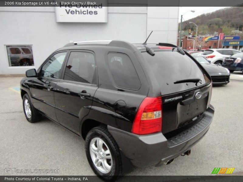 Black Cherry / Black 2006 Kia Sportage LX V6 4x4