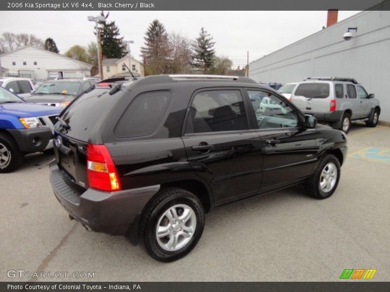 Black Cherry / Black 2006 Kia Sportage LX V6 4x4