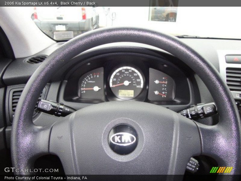 Black Cherry / Black 2006 Kia Sportage LX V6 4x4