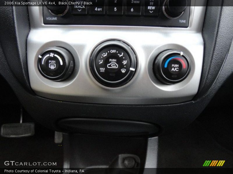 Black Cherry / Black 2006 Kia Sportage LX V6 4x4