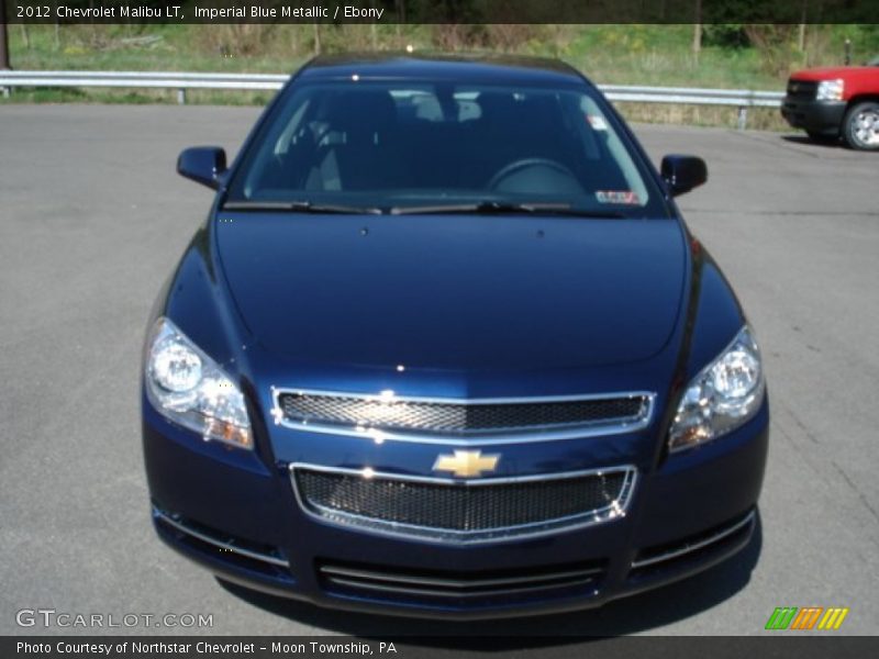 Imperial Blue Metallic / Ebony 2012 Chevrolet Malibu LT