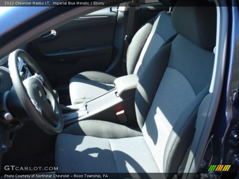 Imperial Blue Metallic / Ebony 2012 Chevrolet Malibu LT