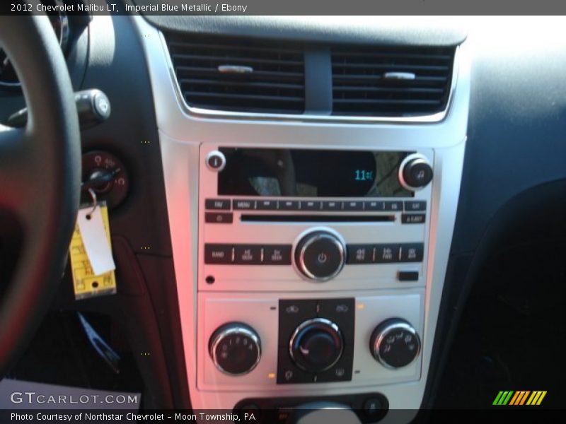 Imperial Blue Metallic / Ebony 2012 Chevrolet Malibu LT