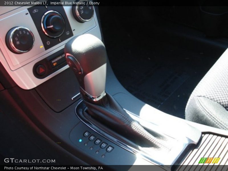 Imperial Blue Metallic / Ebony 2012 Chevrolet Malibu LT