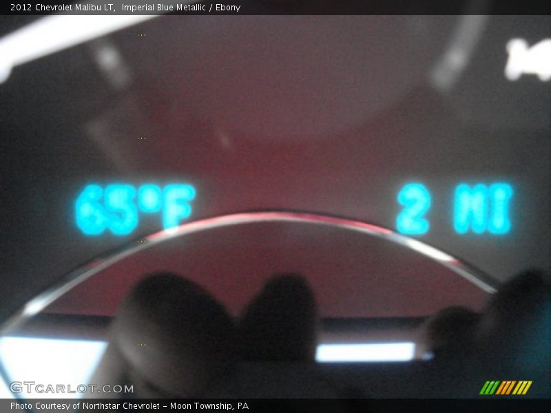 Imperial Blue Metallic / Ebony 2012 Chevrolet Malibu LT