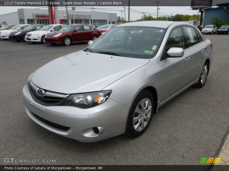 Spark Silver Metallic / Carbon Black 2010 Subaru Impreza 2.5i Sedan