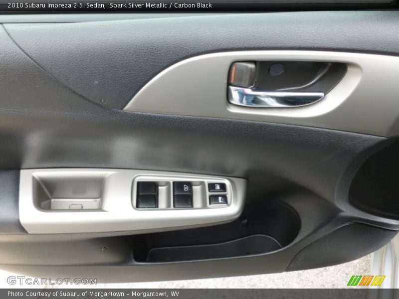 Spark Silver Metallic / Carbon Black 2010 Subaru Impreza 2.5i Sedan