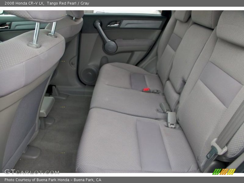 Tango Red Pearl / Gray 2008 Honda CR-V LX