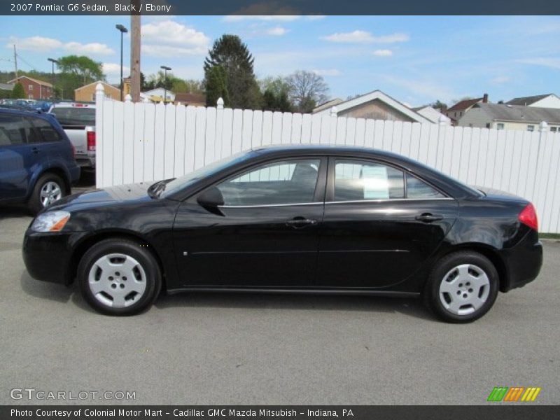 Black / Ebony 2007 Pontiac G6 Sedan