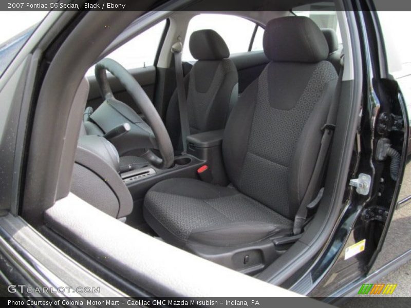 Black / Ebony 2007 Pontiac G6 Sedan