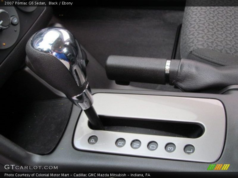 Black / Ebony 2007 Pontiac G6 Sedan
