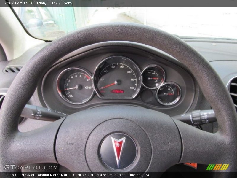 Black / Ebony 2007 Pontiac G6 Sedan