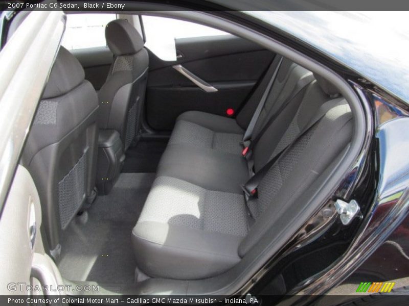 Black / Ebony 2007 Pontiac G6 Sedan