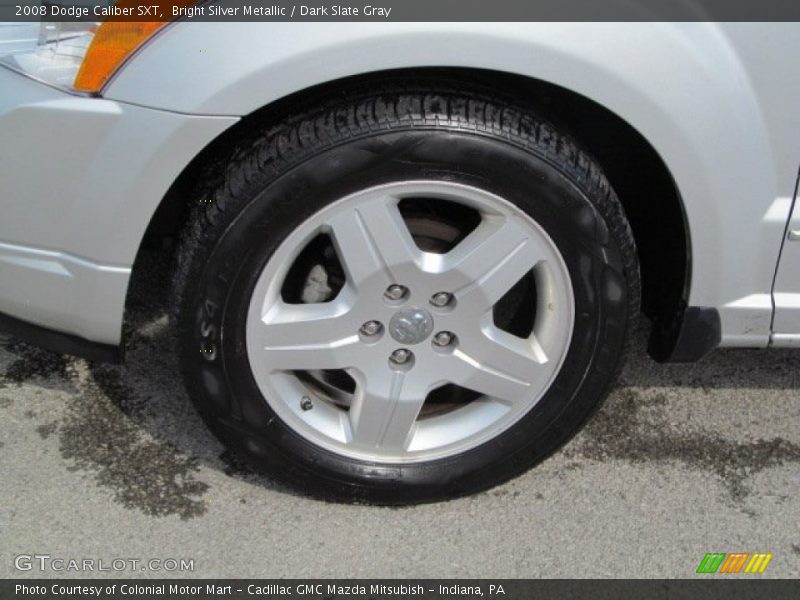 Bright Silver Metallic / Dark Slate Gray 2008 Dodge Caliber SXT