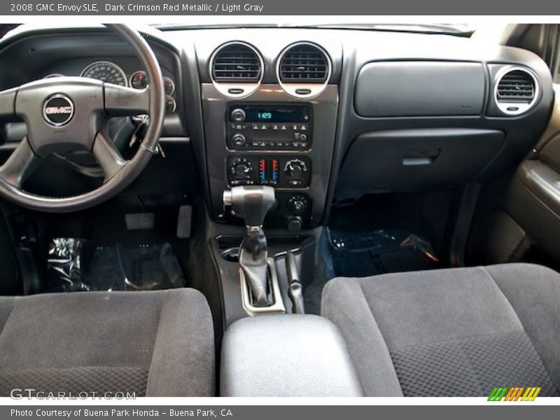Dark Crimson Red Metallic / Light Gray 2008 GMC Envoy SLE