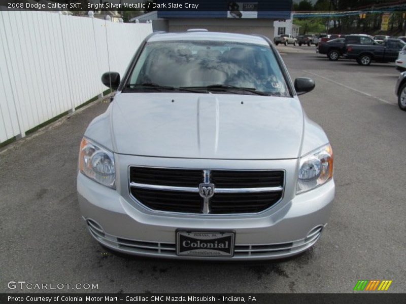 Bright Silver Metallic / Dark Slate Gray 2008 Dodge Caliber SXT