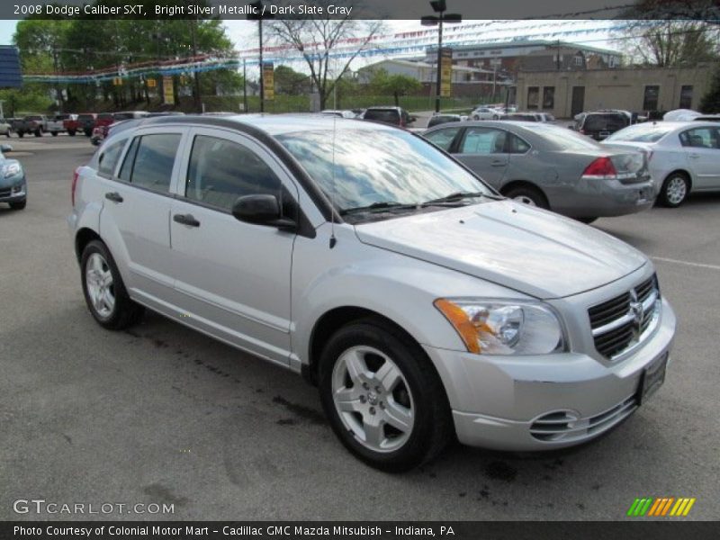 Bright Silver Metallic / Dark Slate Gray 2008 Dodge Caliber SXT