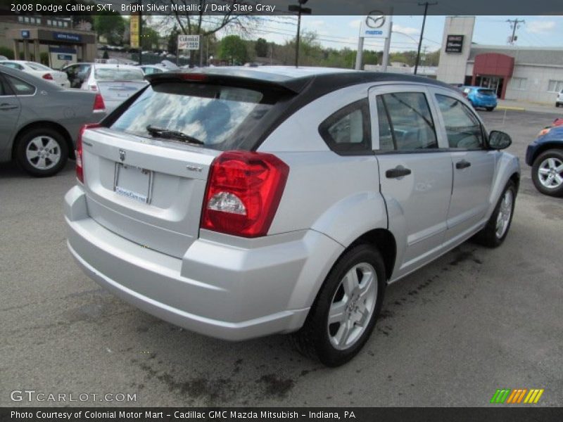 Bright Silver Metallic / Dark Slate Gray 2008 Dodge Caliber SXT