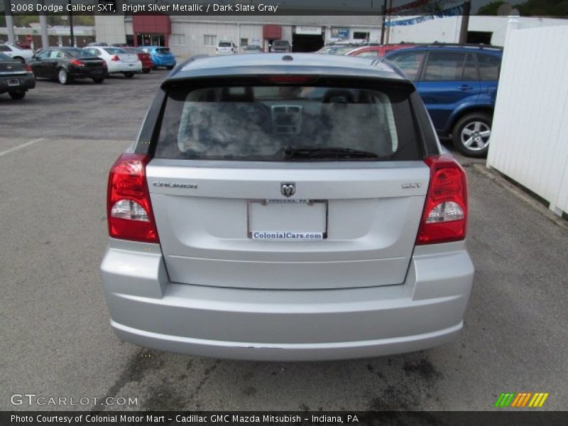 Bright Silver Metallic / Dark Slate Gray 2008 Dodge Caliber SXT