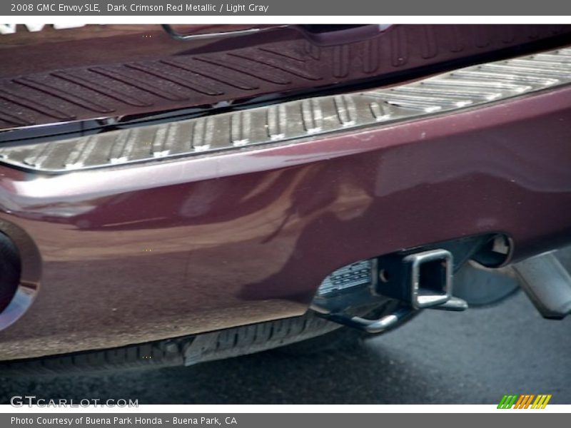 Dark Crimson Red Metallic / Light Gray 2008 GMC Envoy SLE