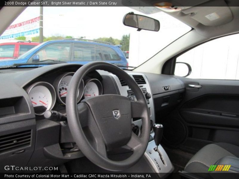 Bright Silver Metallic / Dark Slate Gray 2008 Dodge Caliber SXT