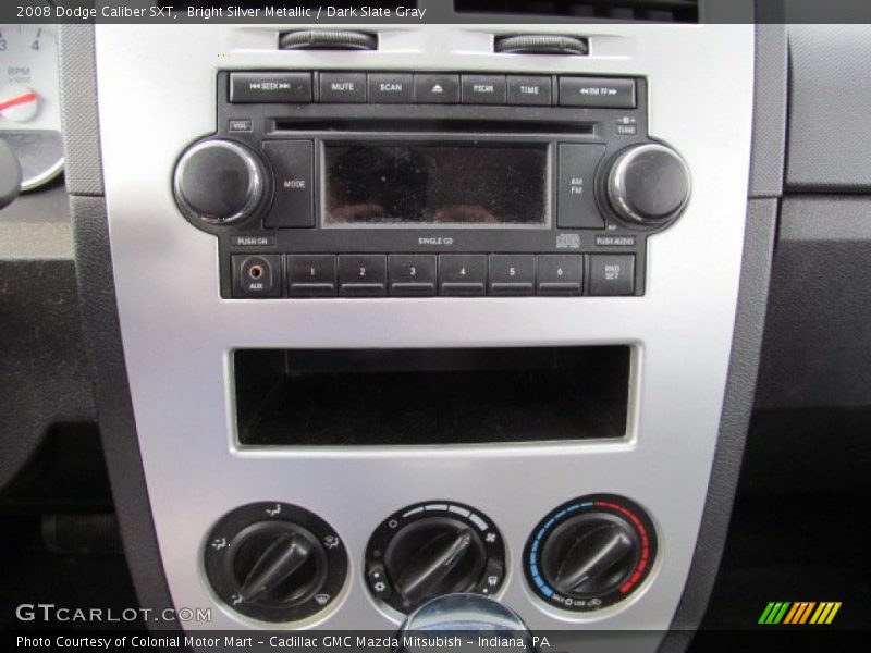 Bright Silver Metallic / Dark Slate Gray 2008 Dodge Caliber SXT