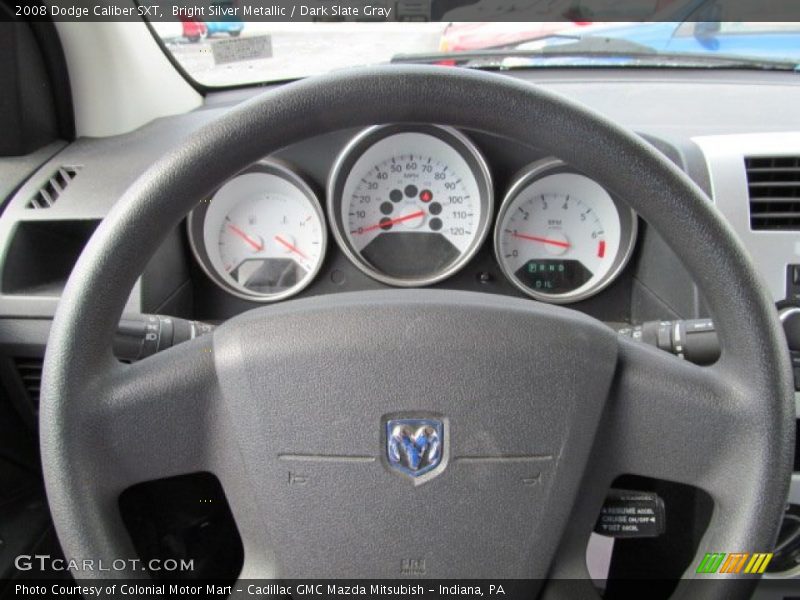 Bright Silver Metallic / Dark Slate Gray 2008 Dodge Caliber SXT