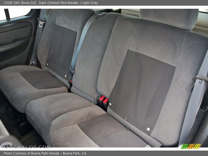 Dark Crimson Red Metallic / Light Gray 2008 GMC Envoy SLE