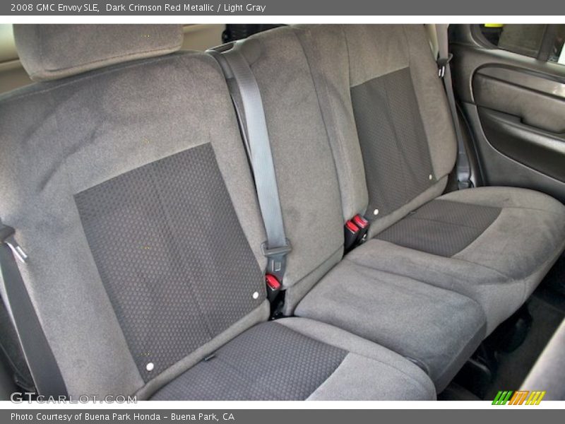 Dark Crimson Red Metallic / Light Gray 2008 GMC Envoy SLE