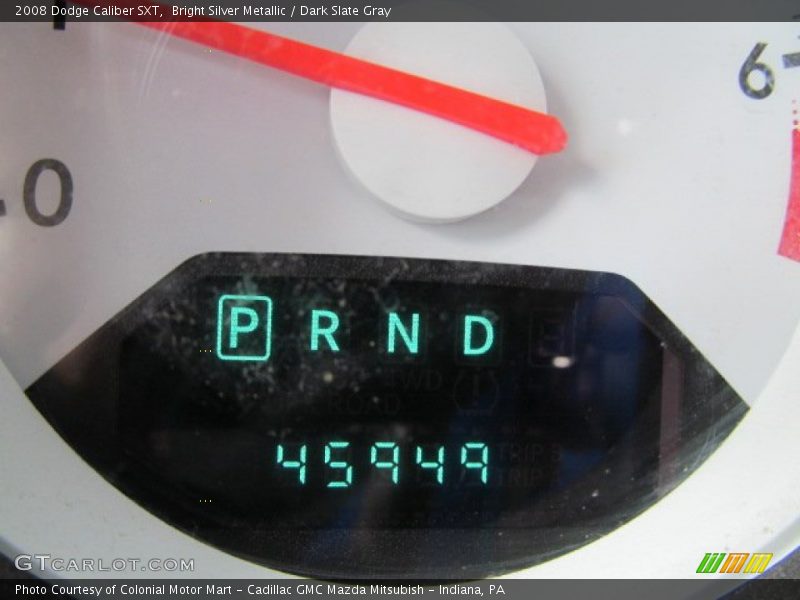 Bright Silver Metallic / Dark Slate Gray 2008 Dodge Caliber SXT