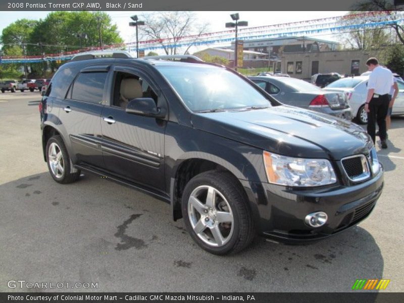 Black / Sand 2008 Pontiac Torrent GXP AWD