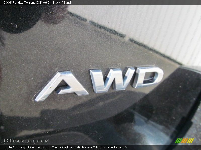 Black / Sand 2008 Pontiac Torrent GXP AWD