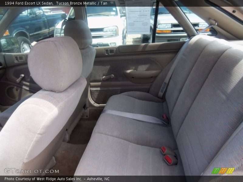  1994 Escort LX Sedan Tan Interior