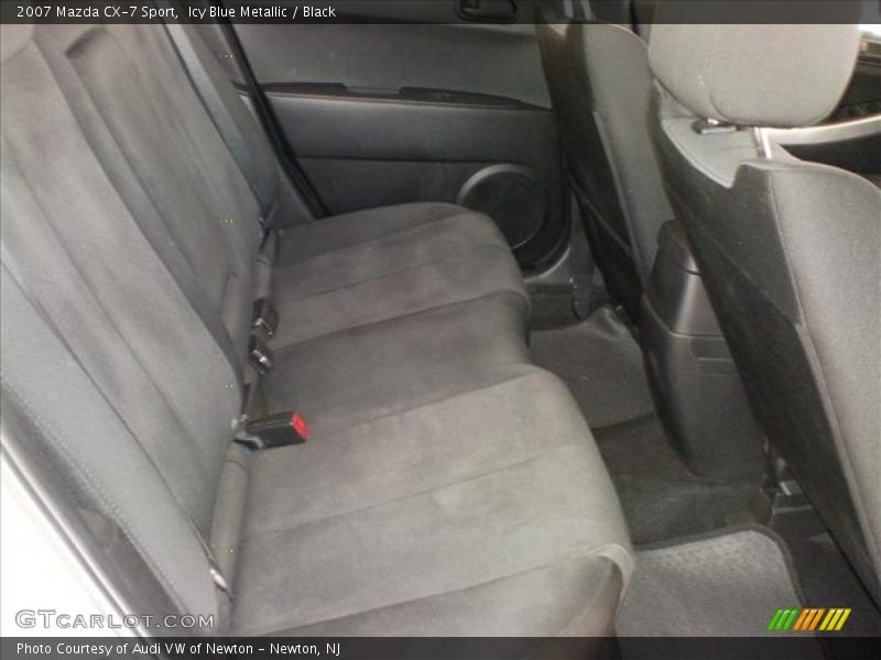 Icy Blue Metallic / Black 2007 Mazda CX-7 Sport