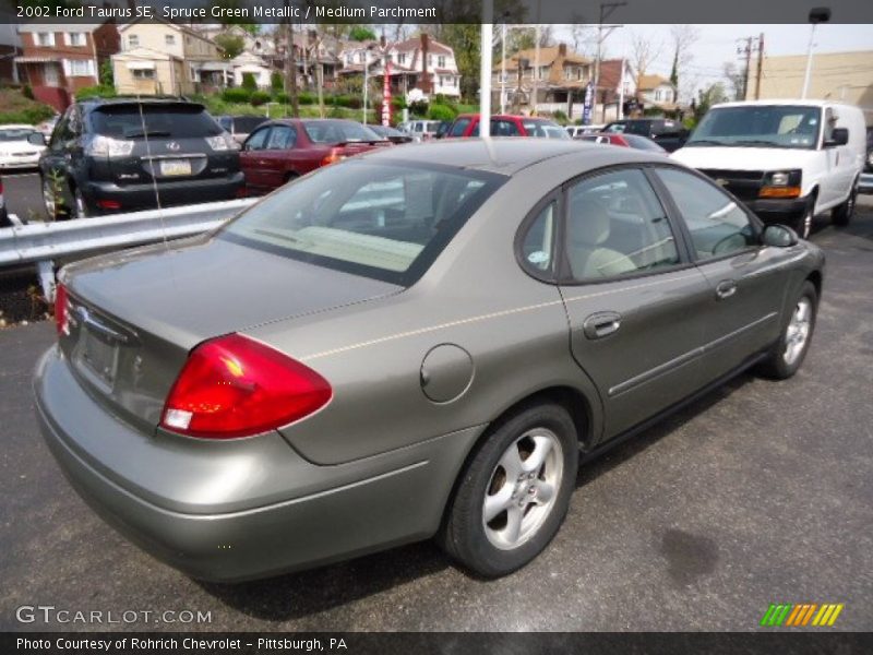  2002 Taurus SE Spruce Green Metallic