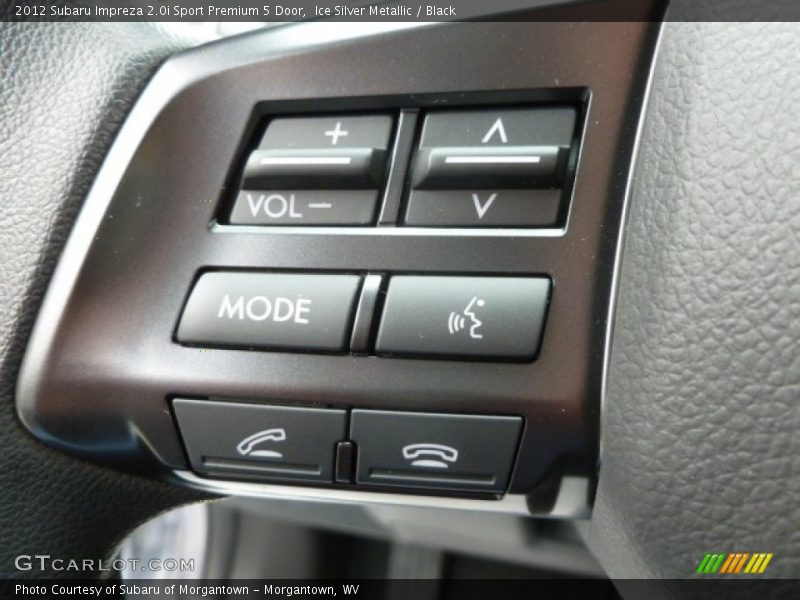 Controls of 2012 Impreza 2.0i Sport Premium 5 Door