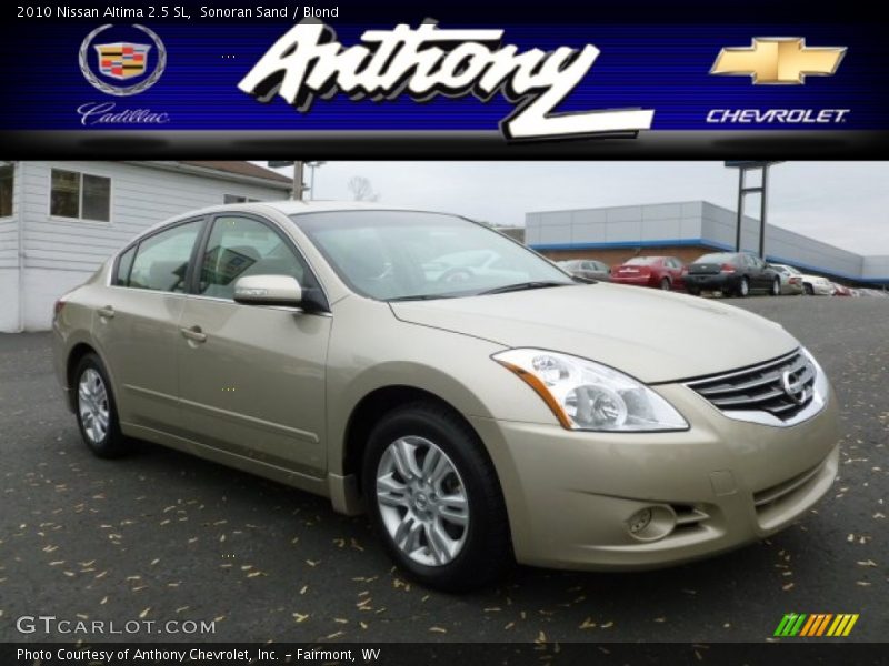 Sonoran Sand / Blond 2010 Nissan Altima 2.5 SL
