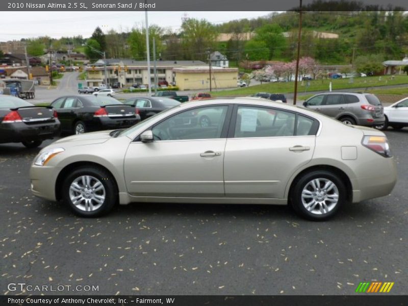 Sonoran Sand / Blond 2010 Nissan Altima 2.5 SL