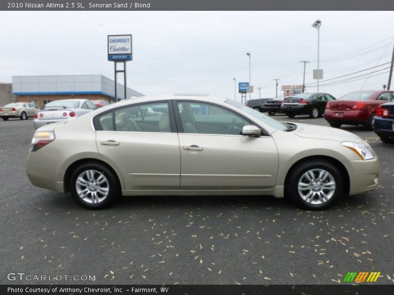 Sonoran Sand / Blond 2010 Nissan Altima 2.5 SL