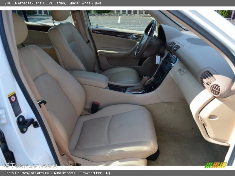 Glacier White / Java 2001 Mercedes-Benz C 320 Sedan