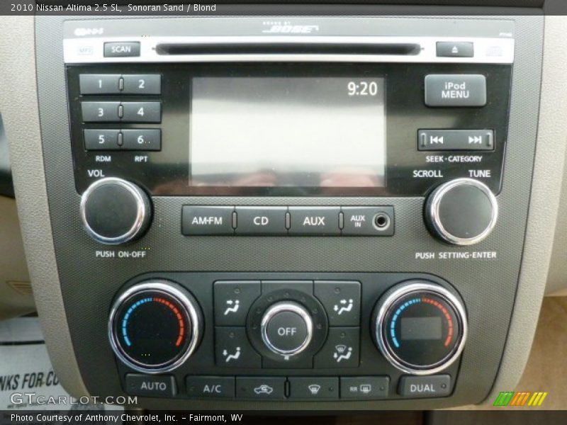 Sonoran Sand / Blond 2010 Nissan Altima 2.5 SL