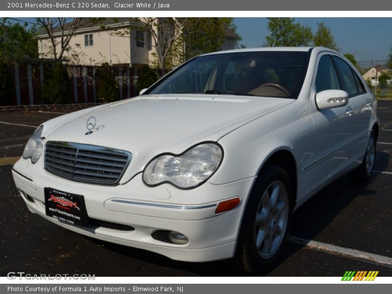 Glacier White / Java 2001 Mercedes-Benz C 320 Sedan