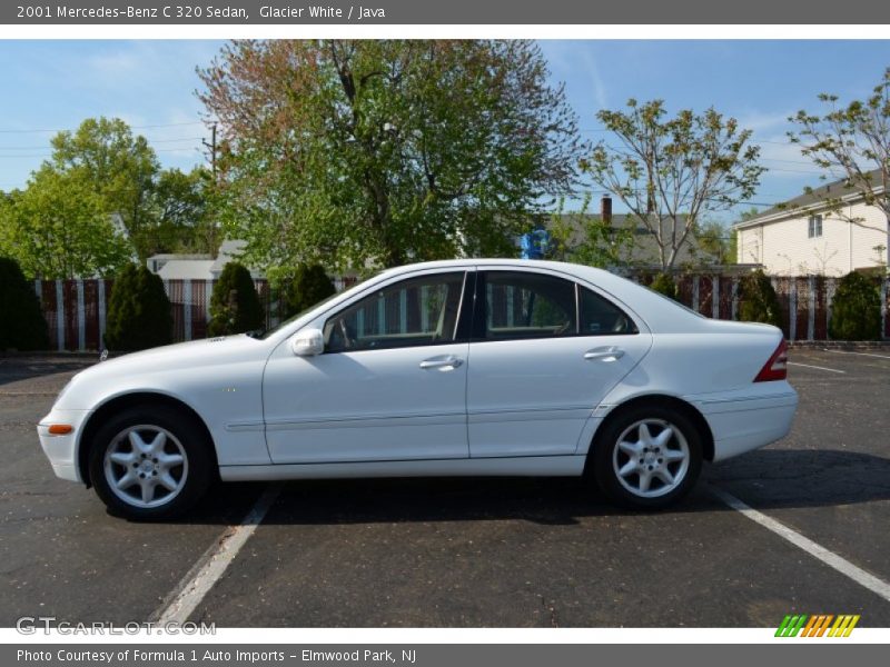 Glacier White / Java 2001 Mercedes-Benz C 320 Sedan
