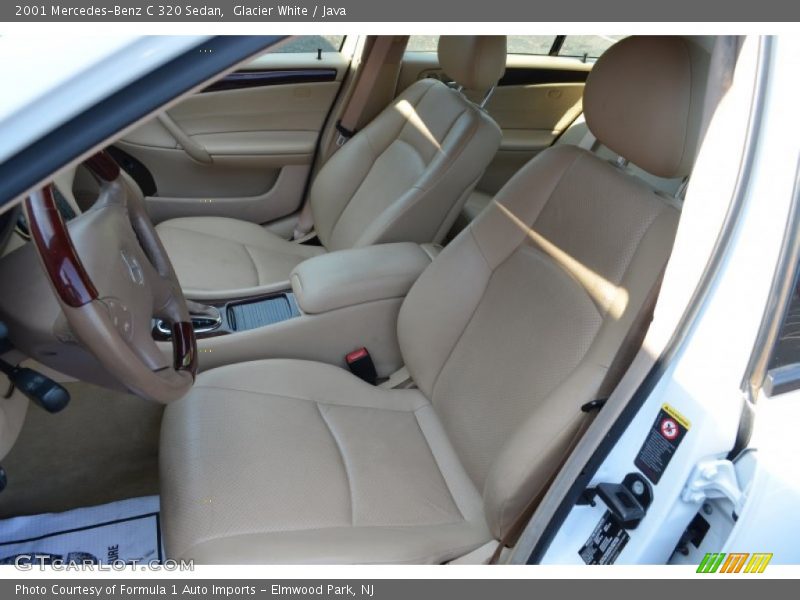 Glacier White / Java 2001 Mercedes-Benz C 320 Sedan