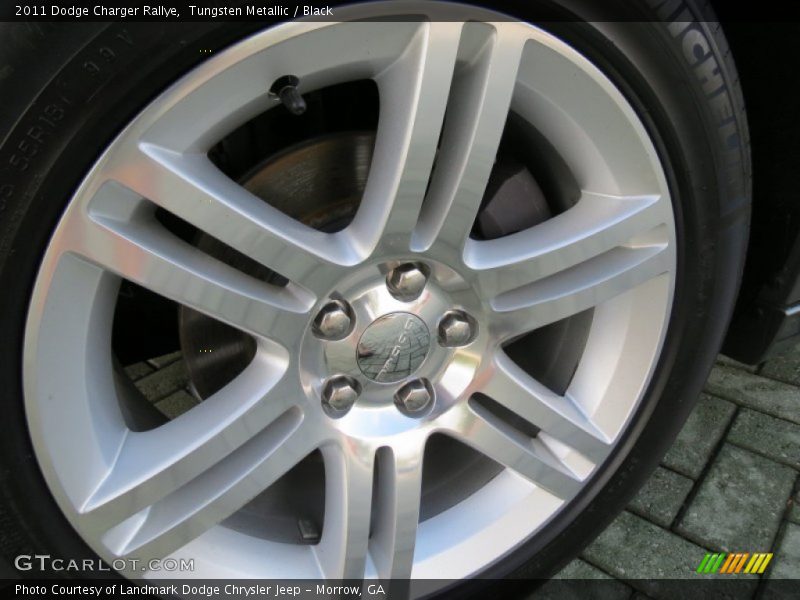 Tungsten Metallic / Black 2011 Dodge Charger Rallye