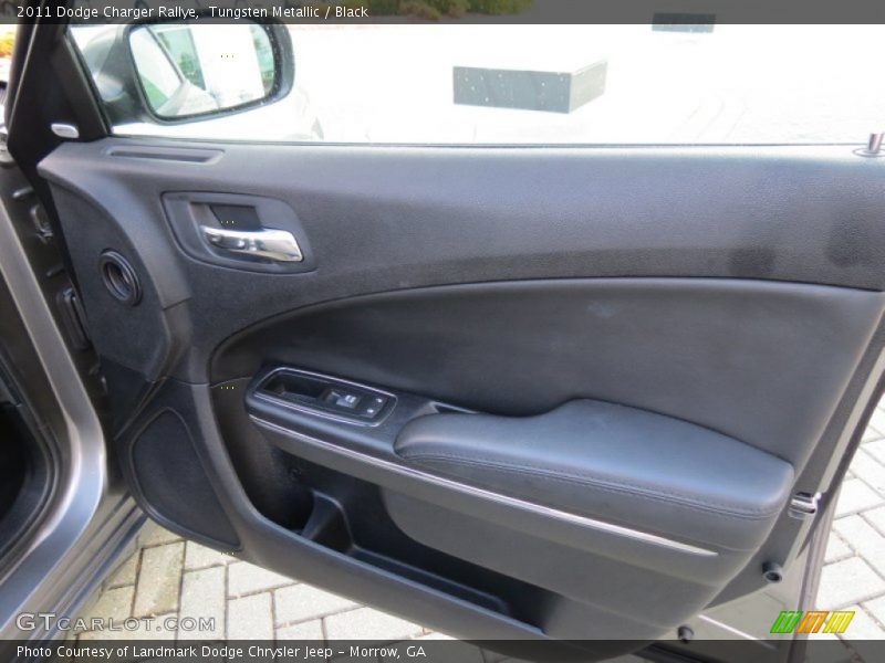 Tungsten Metallic / Black 2011 Dodge Charger Rallye